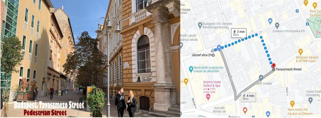 New Blue Danube Apartment With Balcony And Parking 부다페스트 외부 사진
